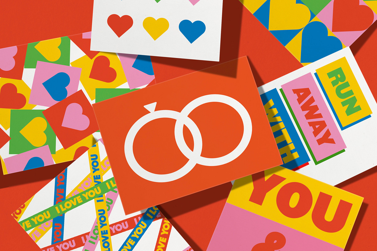 Greeting Card Pile Mockup (A2 Size), a Print Template by paper&stuff (Photo 5 of 5)