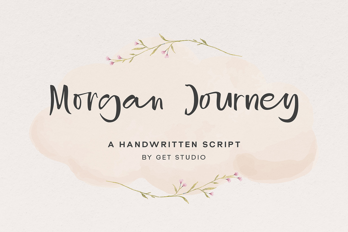 Morgan Journey, a Handwritten Font by Get Studio (Photo 1 of 8)