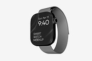 Smart Watch Mockup, a Product Mockup by graphypix (Thumbnail 4 of 4)