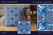Traditional Mediterranean Tiles SET1, an Object Illustration by ilonitta (Thumbnail 6 of 9)