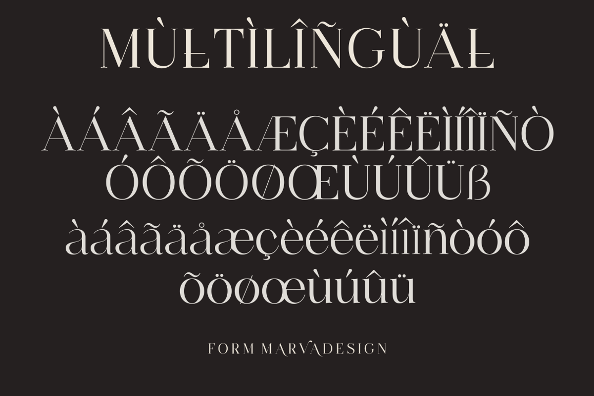 Venesia - A Modern Serif Font, a Serif Font by Marvadesign (Photo 5 of 5)