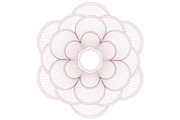 Guilloche Rosettes and Backgrounds, a Background Graphic by Kseniya-Omega (Thumbnail 6 of 10)