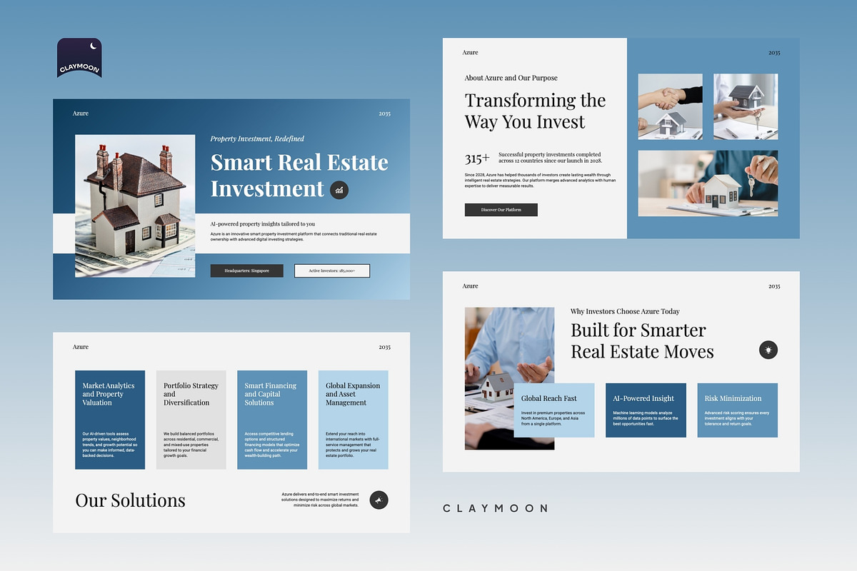 Real Estate Investment Presentation, a Presentation Template by Claymoon Lab (Photo 3 of 7)