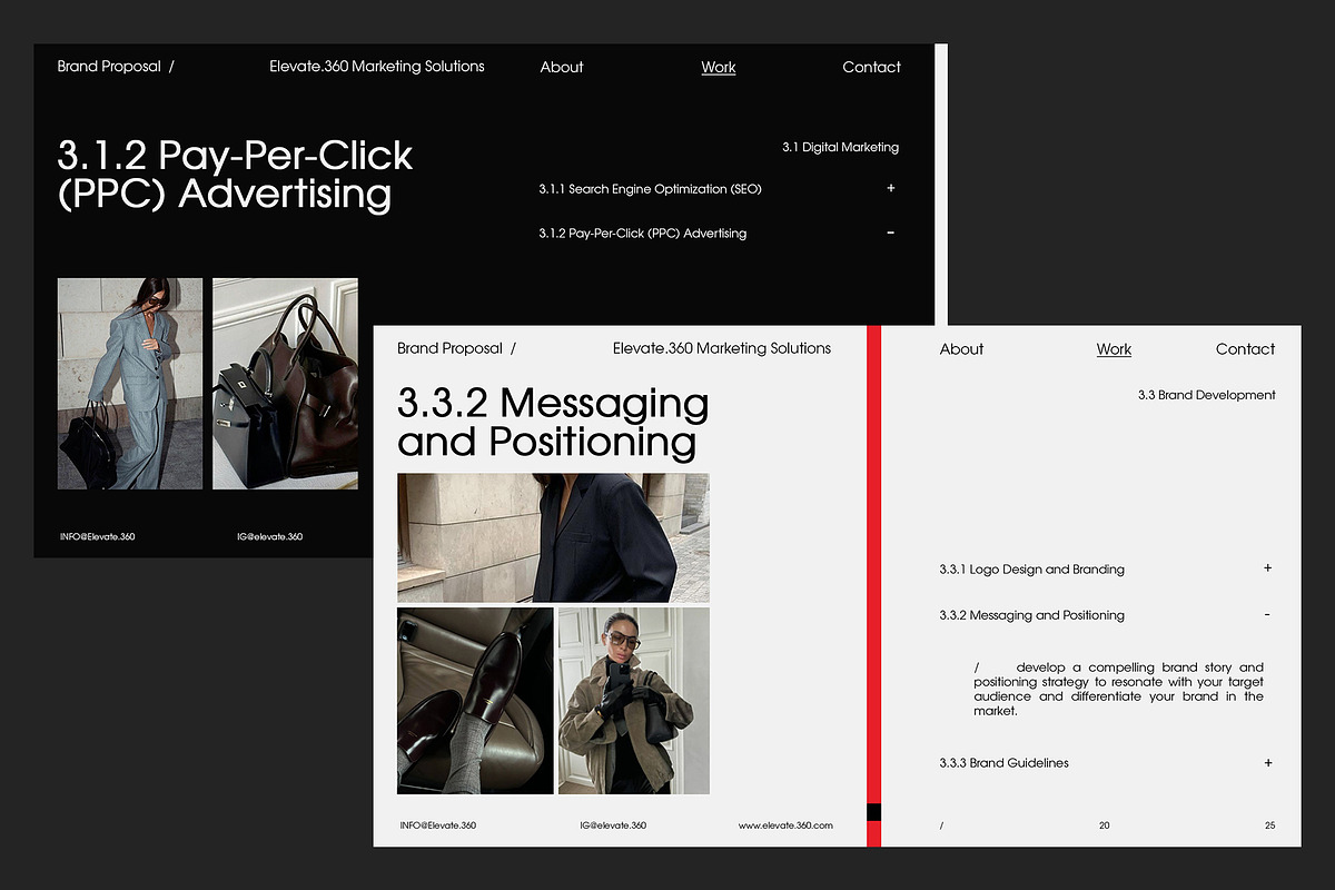 Bundle | 4 in 1 Brand & Business, a Presentation Template by Viva Agency (Photo 4 of 22)