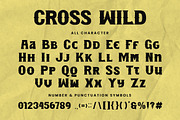 Crosswild - Blackletter Font, a Blackletter Font by AQR Studio (Thumbnail 7 of 8)