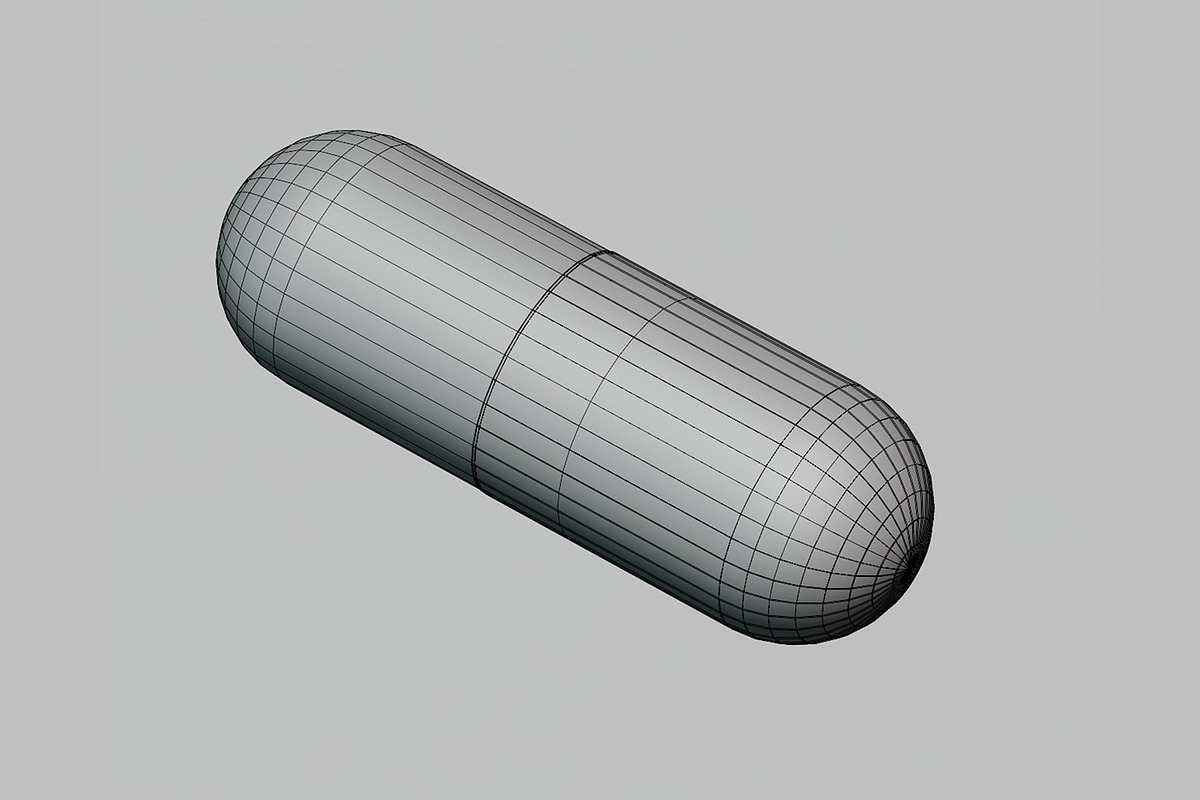 Capsule pill, an Object 3D Model by fahad121 (Photo 7 of 8)
