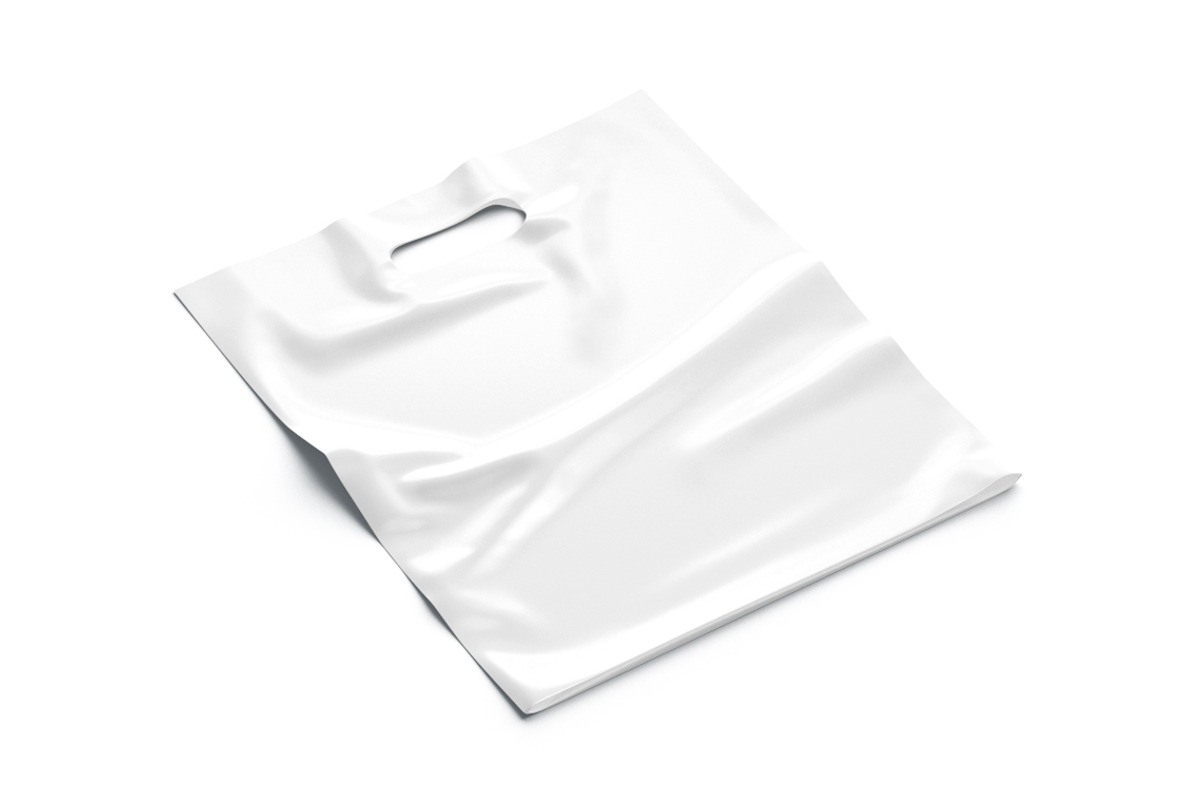 Die-Cut Plastic Bag 3D Model, a 3D by rebrandy (Photo 1 of 9)