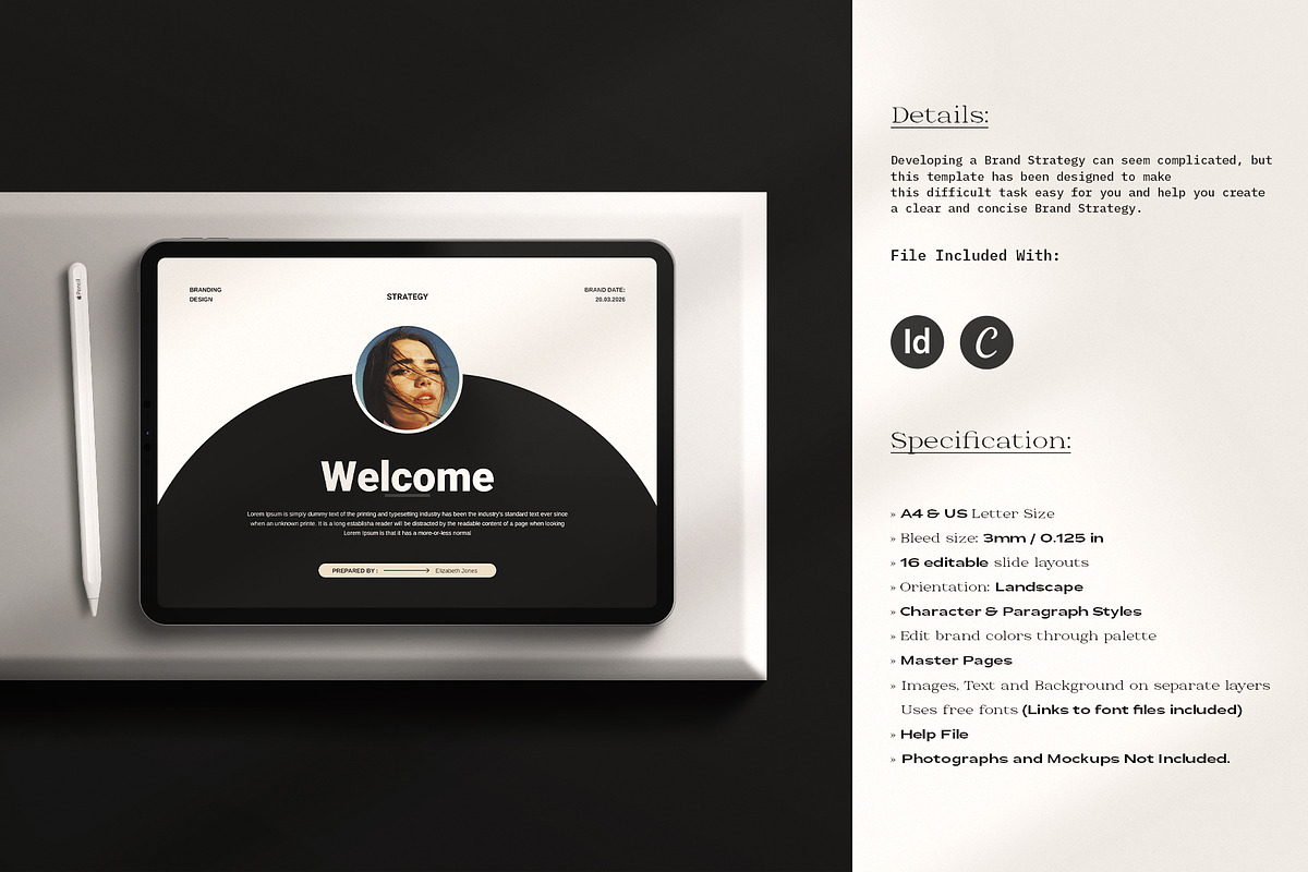 Brand Strategy Framework Template, a Brochure Template by ArtisanaAura (Photo 2 of 9)