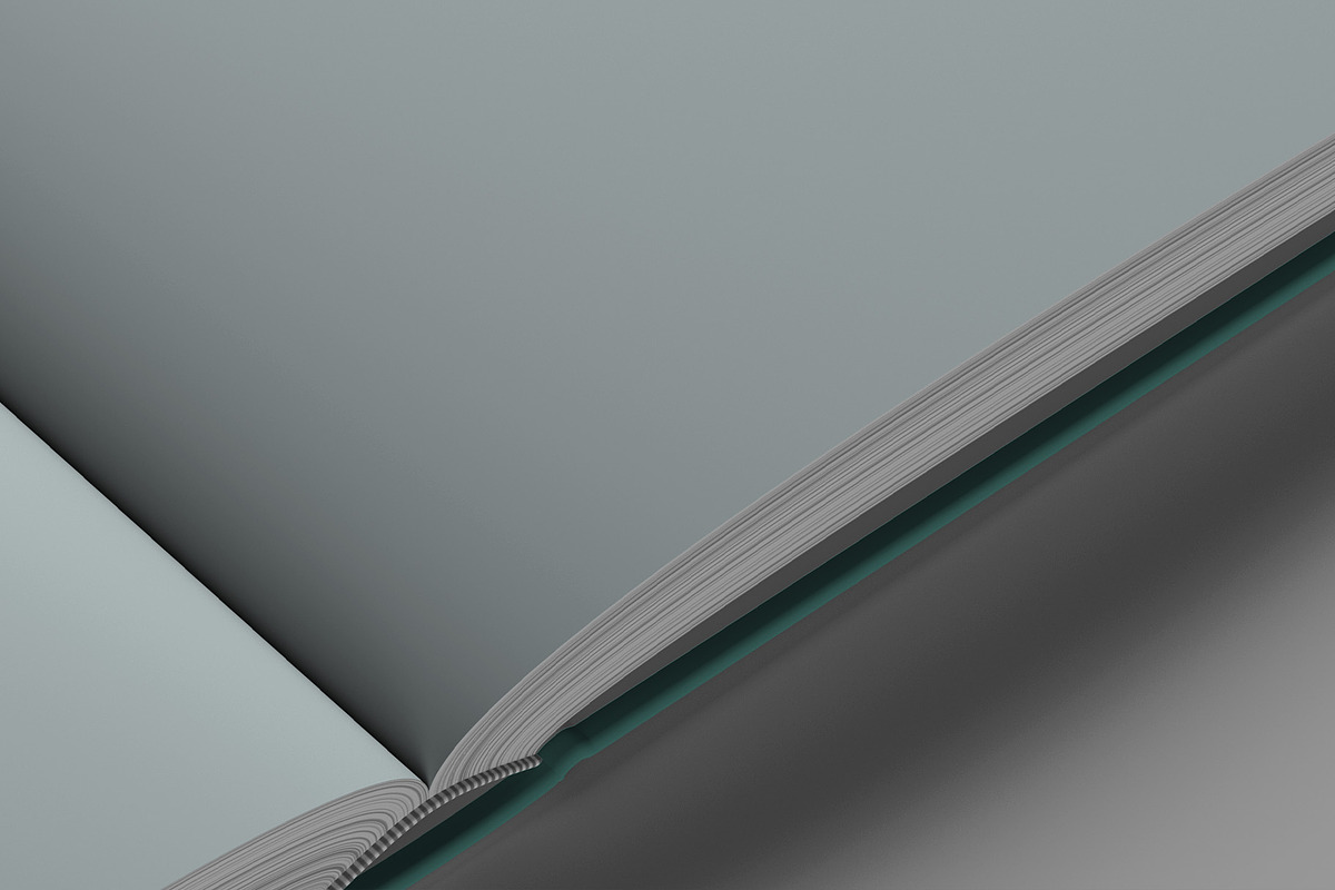 Letter Size Book Mockup - 8 views, a Books & Magazine Mockup by Illusiongraphic (Photo 24 of 24)