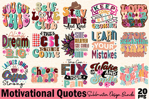 Motivation quotes sublimation Design, an Illustration by SVGArt