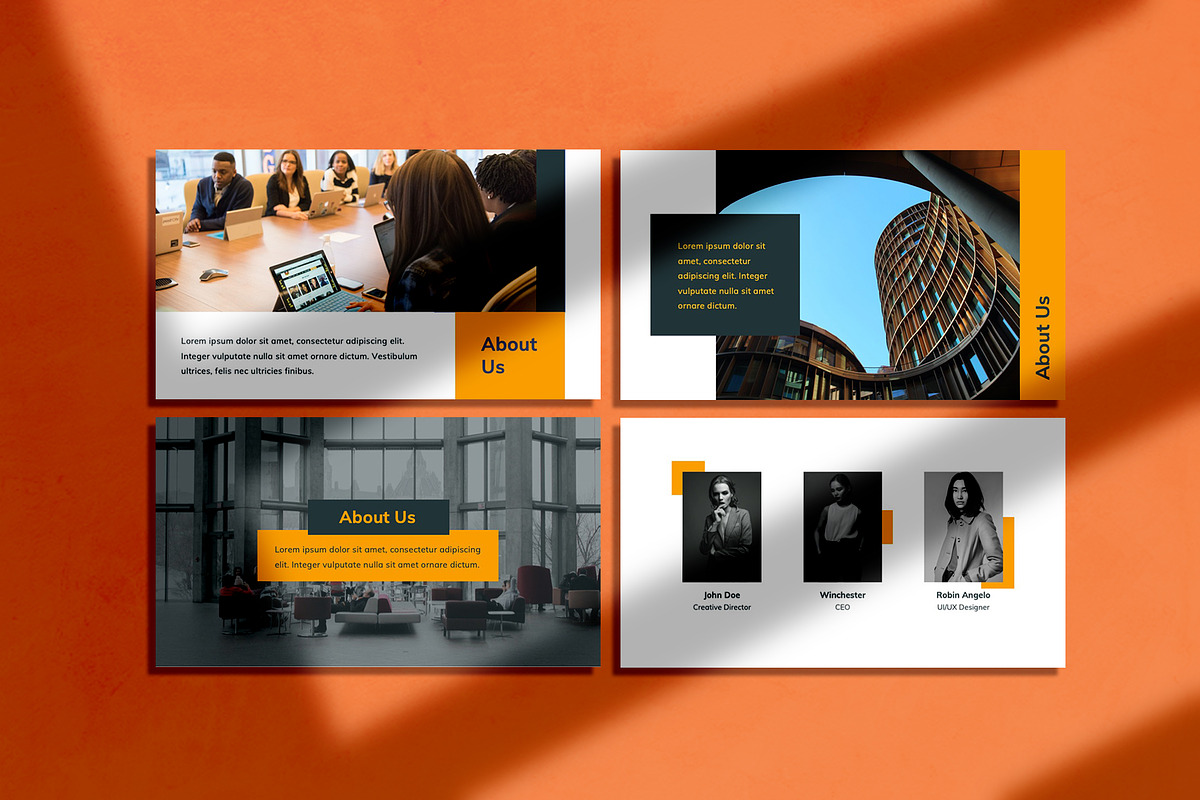 Akra PPT Presentation Template, a Presentation Template by Pixelz Studio (Photo 5 of 12)