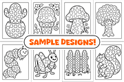 Spring Dot Markers Activity Book, a Seasonal Illustration by Craftsbeefy (Thumbnail 3 of 4)