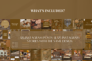 Autumn Themed Instagram Templates, a Social Media Template by SociallyyCreative (Thumbnail 2 of 10)