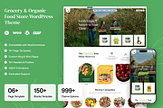 Grocery Store WooCommerce WP Theme, a WordPress Template by Siksmart (Thumbnail 1 of 7)
