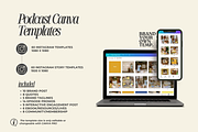 Podcast Canva Templates for Insta, a Social Media Template by BYOTstudios (Thumbnail 4 of 10)