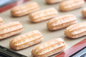 Perfect Eclairs (choux pastry dough)