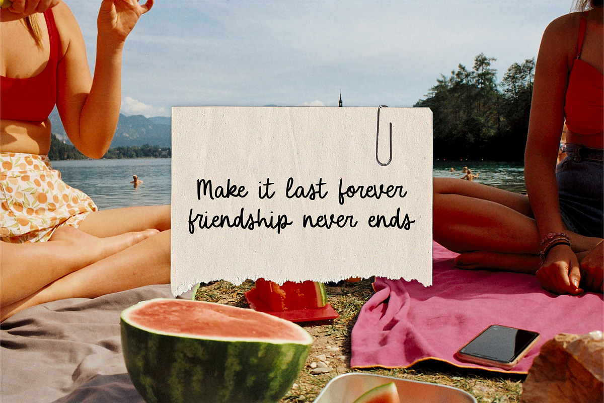 Summer Scribbles Organic Font, a Handwritten Font by The Creative Bix (Photo 4 of 8)