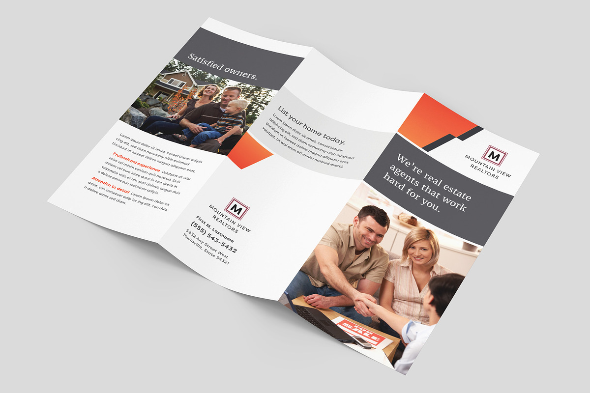 Real Estate Brochure Template, a Brochure Template by StockLayouts (Photo 3 of 4)