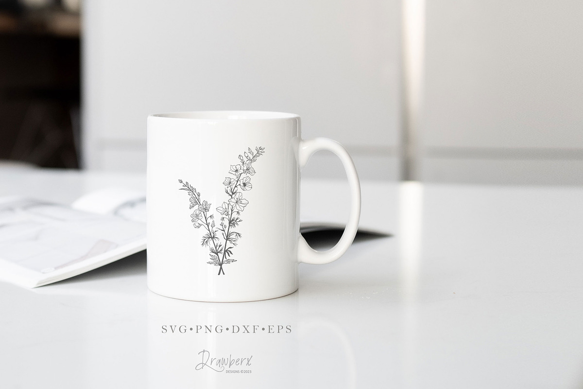 Birth Month flowers Svg, bundle 125, a Graphic by Drawberx (Photo 4 of 10)