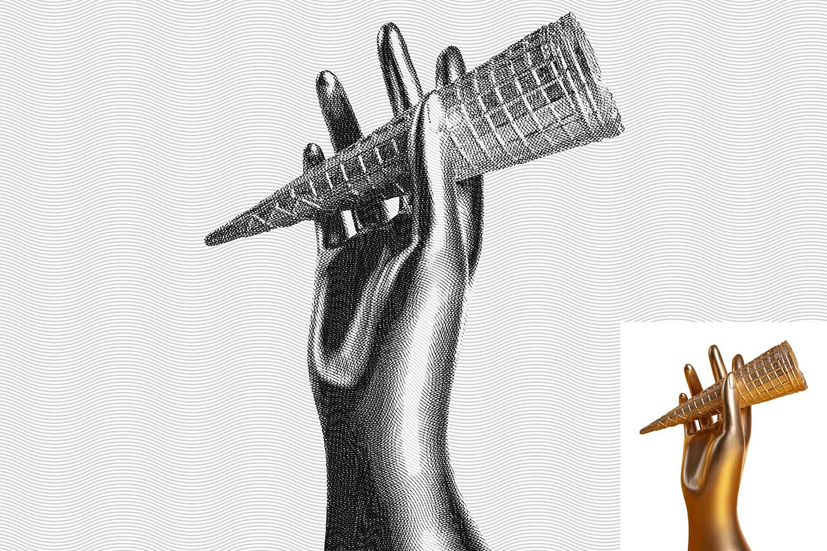 Easy Engraving Effect Ps Action, a Brushes & More by Studio Retouch (Photo 4 of 15)