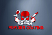 Powder coating logo, a Branding & Logo Template by ND Creative (Thumbnail 1 of 3)