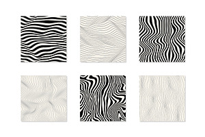 Distorted Seamless Patterns Vol. 1