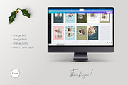 Canva Christmas Photo Card Templates, a Card Template by R-studio (Thumbnail 7 of 7)