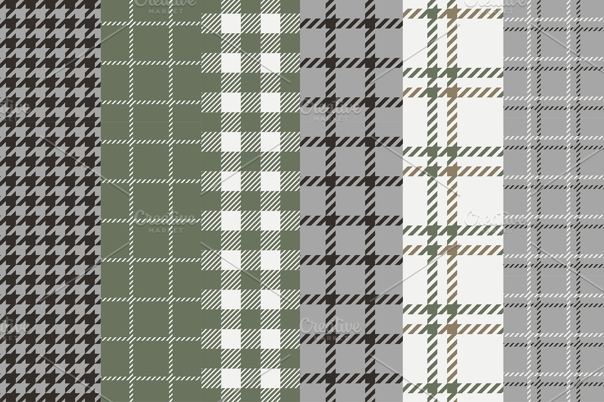 Classic Houndstooth Patterns Set, a Pattern Graphic by Maryia's Store (Photo 7 of 8)