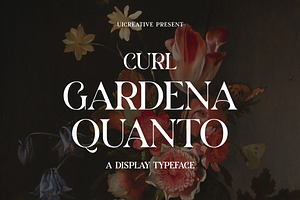 Gardena Quanto Serif Font Family