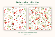 Watercolor rowanberry autumn clipart, a Seasonal Illustration by Harmony Draws (Thumbnail 3 of 8)