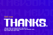 Mevjow - Round Font, a Sans Serif Font by Iqsiart Studio (Thumbnail 6 of 6)