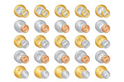 40 coins collection, a Solid Icon by Iryna Denysova (Thumbnail 6 of 6)