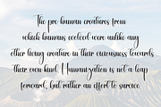 Water | Script Font, a Handwritten Font by Scratchones (Thumbnail 6 of 9)
