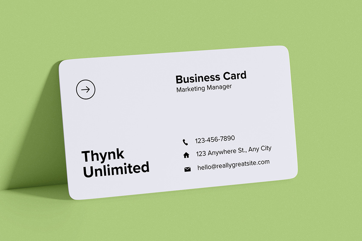 Business Card Mockup, an Advertising Mockup by HanaSaka_Studio (Photo 3 of 5)