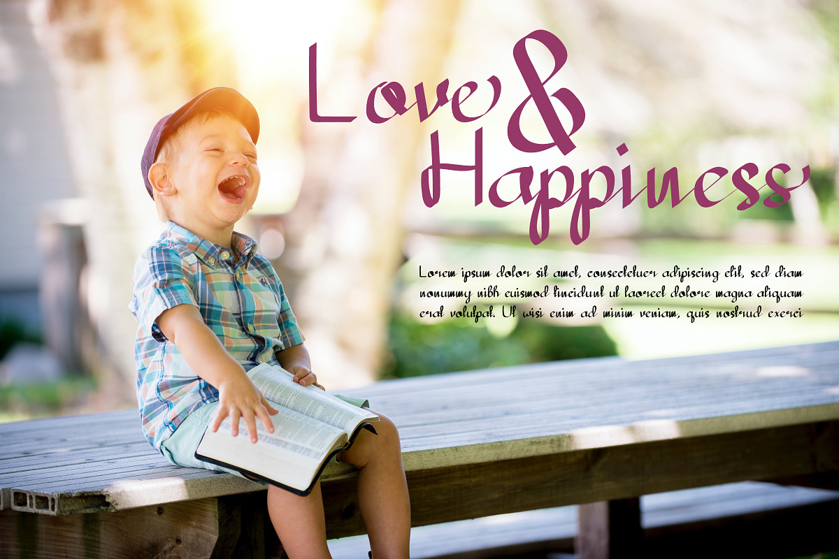 Jatmika - Lovely Handwriting Font, a Script Font by Inventype Studio (Photo 6 of 9)
