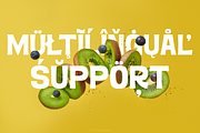 Choldera Font, a Sans Serif Font by madeDeduk (Thumbnail 9 of 10)