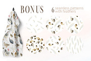 Poultry Yard Watercolors Farm Birds, an Animal Illustration by Elena Malgina Clipart (Thumbnail 6 of 7)