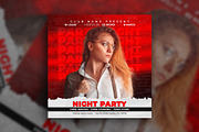 Night club party flyer post template, a Social Media Template by Tanmoy Topu (Thumbnail 9 of 11)