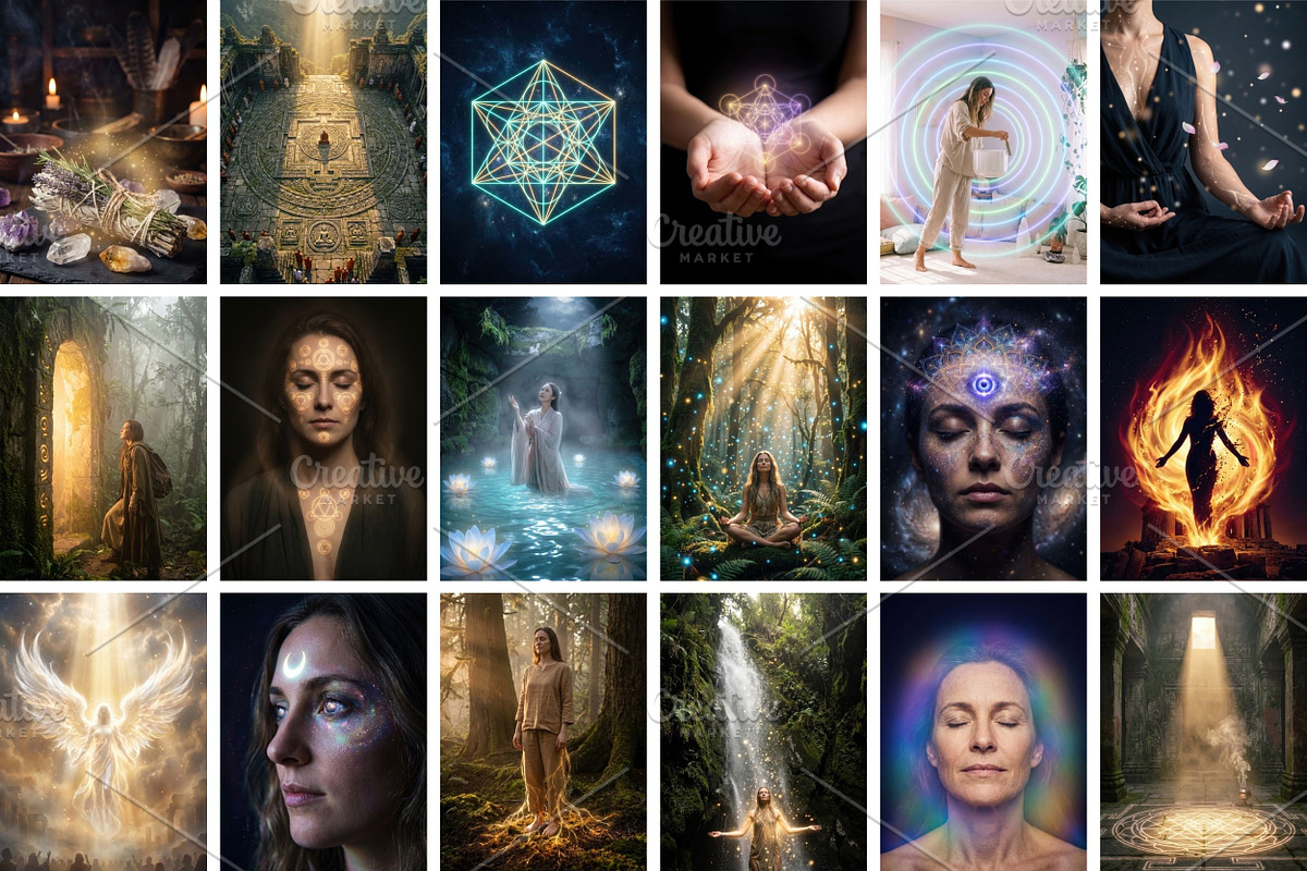 Spiritual Stock Photo Bundle, an Arts & Entertainment Photo by Selenique Studio (Photo 7 of 9)
