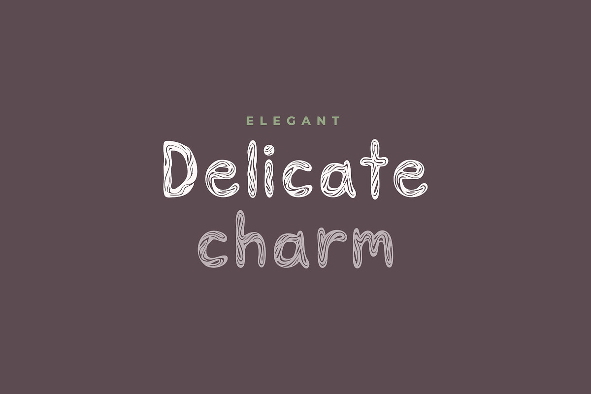 Millefiori Decorative Font, a Handwritten Font by Graphic Spirit (Photo 5 of 8)