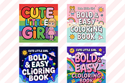 Cute Little Girl Coloring Pages, a Person Illustration by Design Home (Thumbnail 2 of 5)