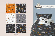 Space. Little astronauts, an Animal Illustration by tata_ota (Thumbnail 6 of 13)