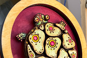 DIY Turtle Laser Cut File Craft Deco, an Object Illustration by Bubert Art (Thumbnail 2 of 9)