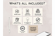 Word resume & cover letter template, a Resume Template by Climbwithelevator (Thumbnail 8 of 10)