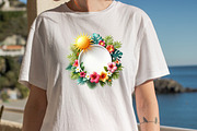 Coquette Summer Frame Sublimation Cl, an Illustration by SVGArt (Thumbnail 6 of 8)