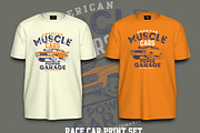 Race car print set, an Education Illustration by swsctn (Thumbnail 2 of 6)