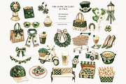 St Patricks Day Clipart, a Person Illustration by GlamArtZhanna (Thumbnail 3 of 8)