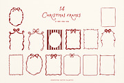 Whimsical Set Cozy Christmas, a Seasonal Illustration by ViktoriyaD (Thumbnail 10 of 20)