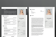 Vol.57 Resume & CV Template, a Resume Template by Hito Graphic (Thumbnail 3 of 8)