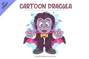 Cartoon Dracula. Crafting, a Person Illustration by KENO Mascots (Thumbnail 2 of 3)